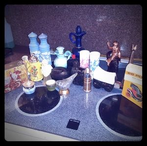 Vintage Avon colonges, bath oils, and aftershave